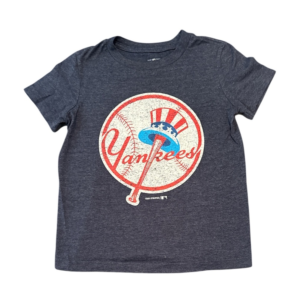 Kids Yankees Graphic Tee - Navy